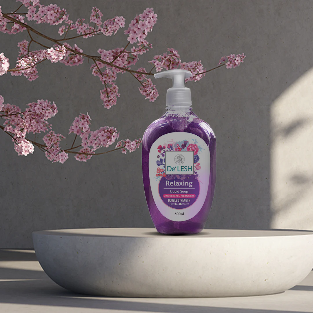 DE LESH RELAXING LIQUID SOAP 500ML